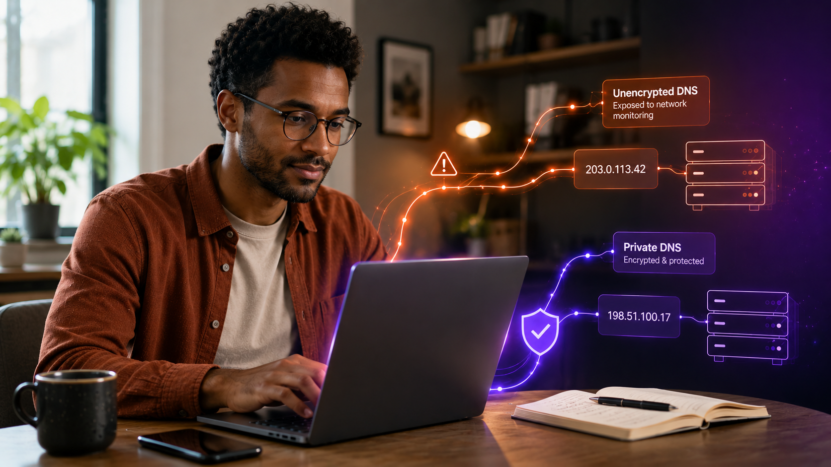 Cloudflare DNS instelling security beveiliging